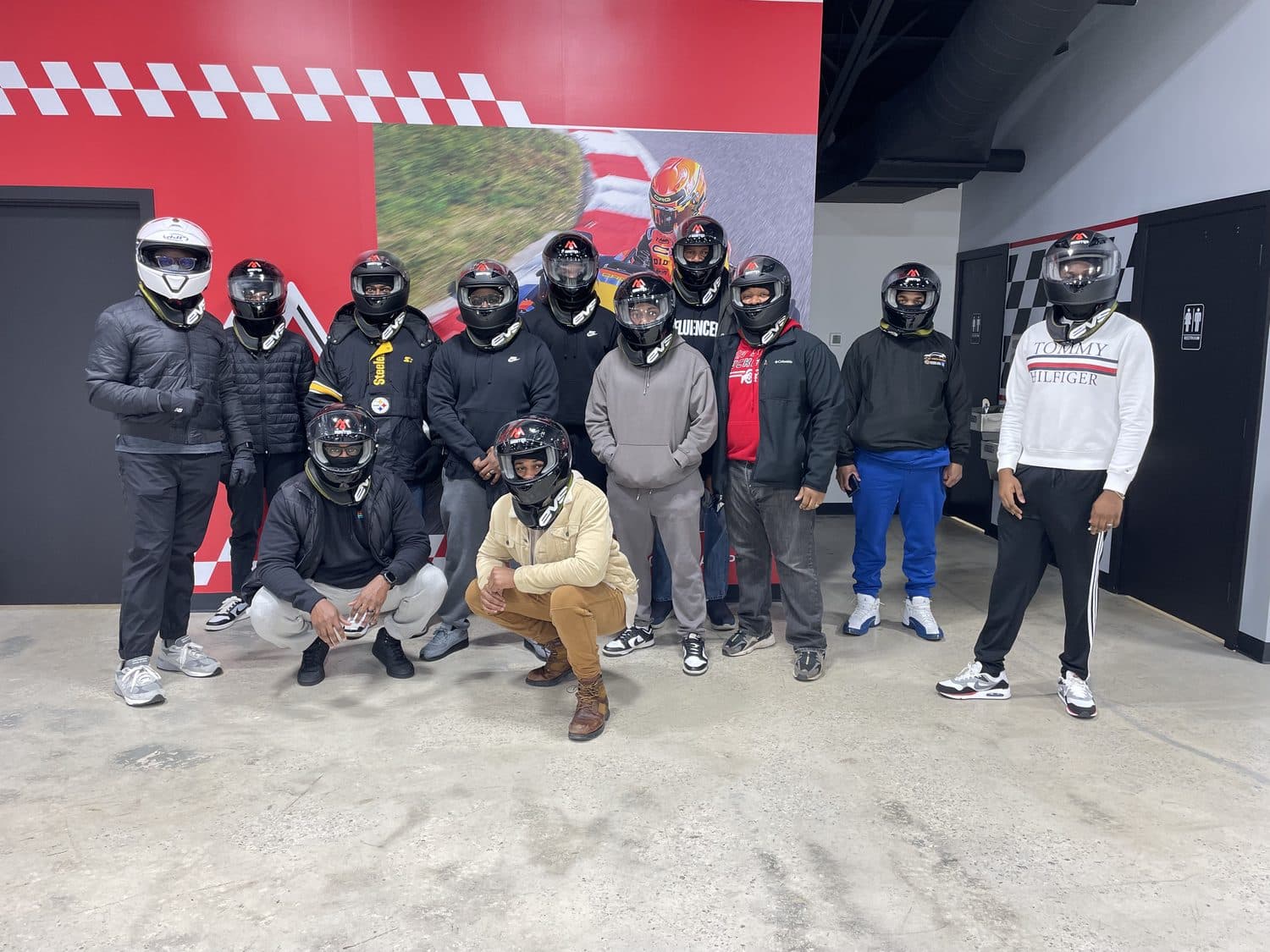 A packed race night at Music City Kartplex